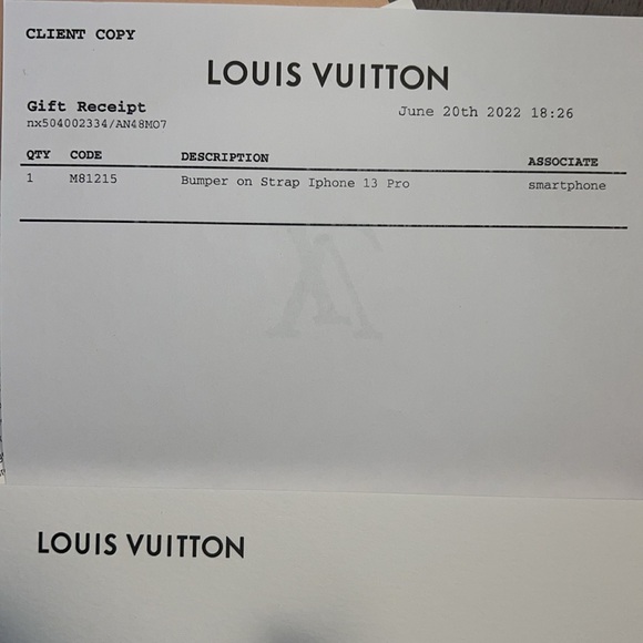 Authentic Louis Vuitton I-Phone 13 pro phone case. - Picture 5 of 7